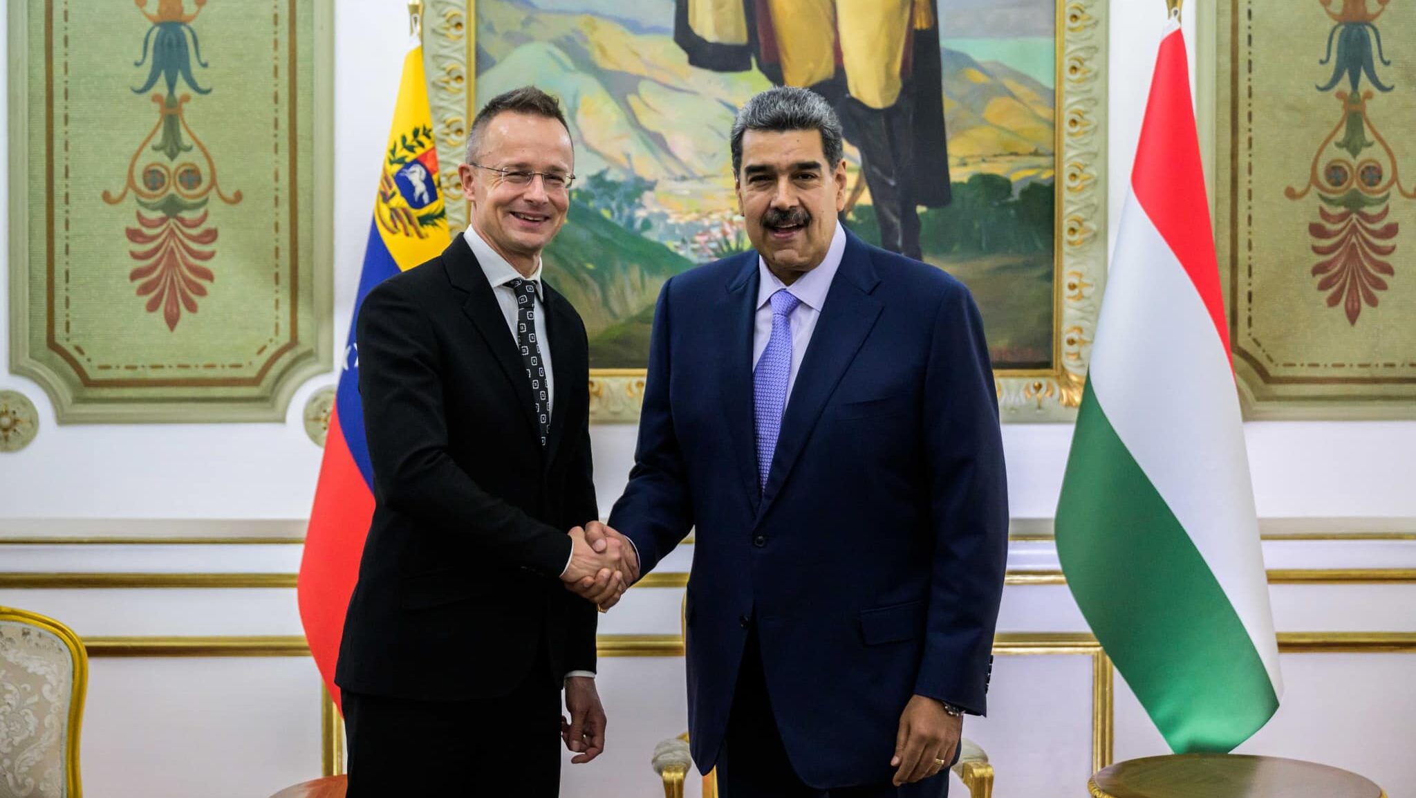 Szijjarto maduro 20231110 szp fb